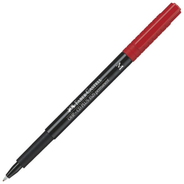 Marker 1,0mm Multimark Faber-Castell crveni Marker permanentni 1,0mm Multimark Faber-Castell