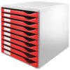 Kutija s 10 ladica Form set Leitz 291x352x292 mm