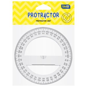 Kutomjer 360° pvc 10cm