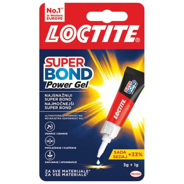 000047728 Ljepilo trenutačno 4g Power Gel Henkel