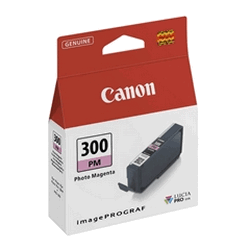 Uživajte u dugotrajnim ispisima dokumenata i fotografija s tintom za pisač koja radi u savršenom skladu s vašim pisačem za učinkovitost i pouzdanost. Canon tinta PFI300 foto magenta