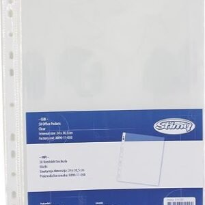 Fascikl uložni pvc A4 90mic A090-11-050 50/1 sjajni