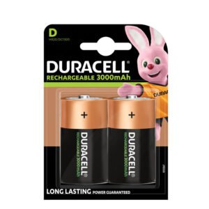 Baterija DURACELL punjiva D 3000mAh