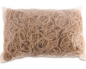 Gumica vezica fi  40mm 1kg natur