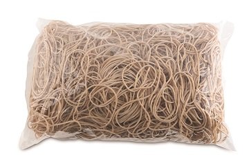 Gumica vezica fi  60mm 1kg natur