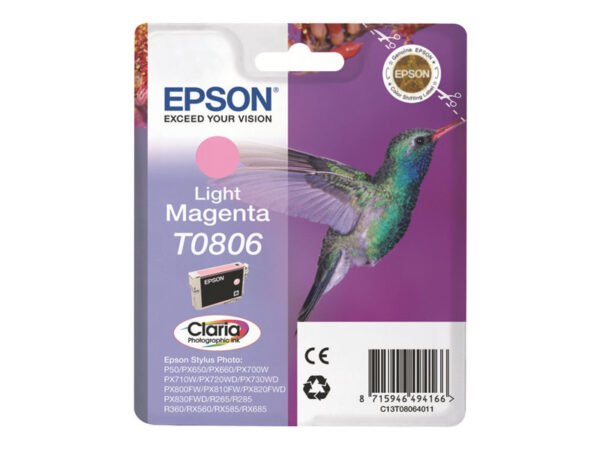 Tinta EPSON T0806 light magenta original