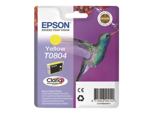 Tinta EPSON T0804 yellow original