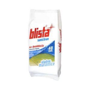 Maramice higijenske vlažne za površine Blista Saniclean 40/1;