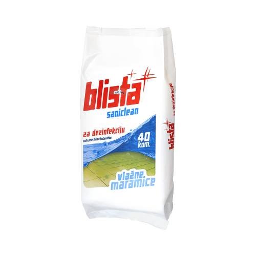 180708354_1 Maramice higijenske vlažne za površine Blista Saniclean 40/1;