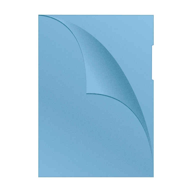 Fascikl L 120my A4 mat Q-Connect plavi Fascikl "L" 120mic A4 mat 100kom. Q-Connect