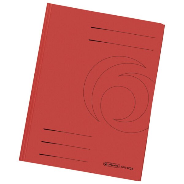 Fascikl klapa A4 Herlitz crveni Fascikl klapa karton reciklirani A4 Herlitz