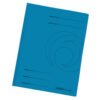 Fascikl klapa A4 Herlitz plavi Fascikl klapa karton reciklirani A4 Herlitz