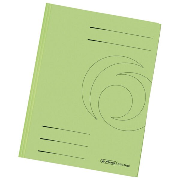 Fascikl klapa A4 Herlitz zeleni Fascikl klapa karton reciklirani A4 Herlitz