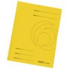 Fascikl klapa A4 Herlitz žuti Fascikl klapa karton reciklirani A4 Herlitz