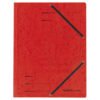 Fascikl klapa s gumicom karton A4 Herlitz