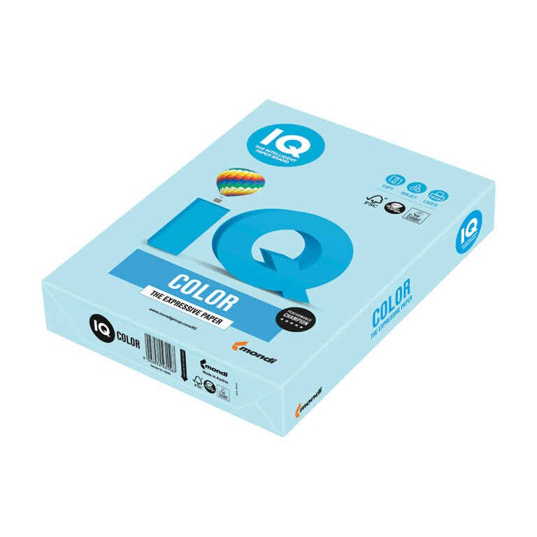 IQ boja plavi Papir A4 IQ Pastel 120g Mondi