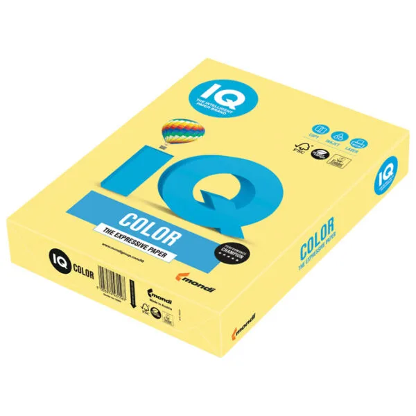 IQ boja trend limun žuti Papir A4 IQ Trend 80g Mondi