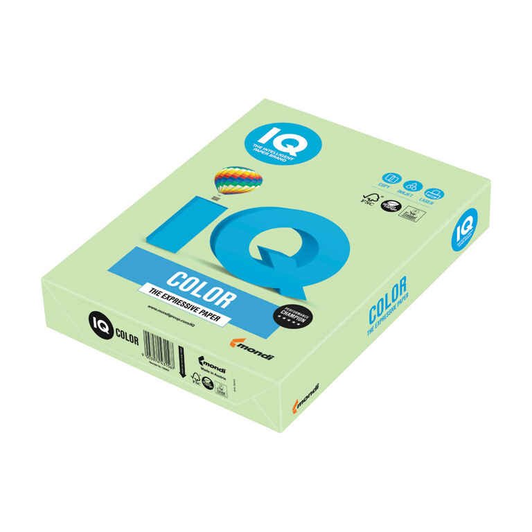 IQ boja zeleni Papir A4 IQ Pastel 120g Mondi