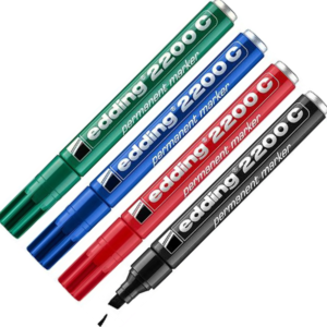 Marker permanentni 1-5mm klinasti vrh Edding 2200