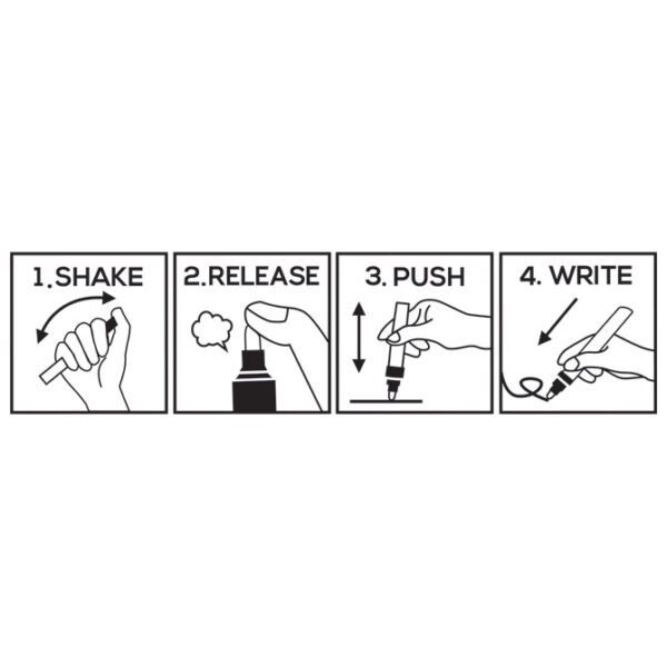 Marker permanentni lakirajući 2-4mm Penac