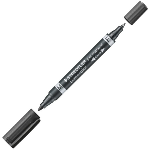 Marker permanentni obostrani 0,6 i 1,5mm Staedtler