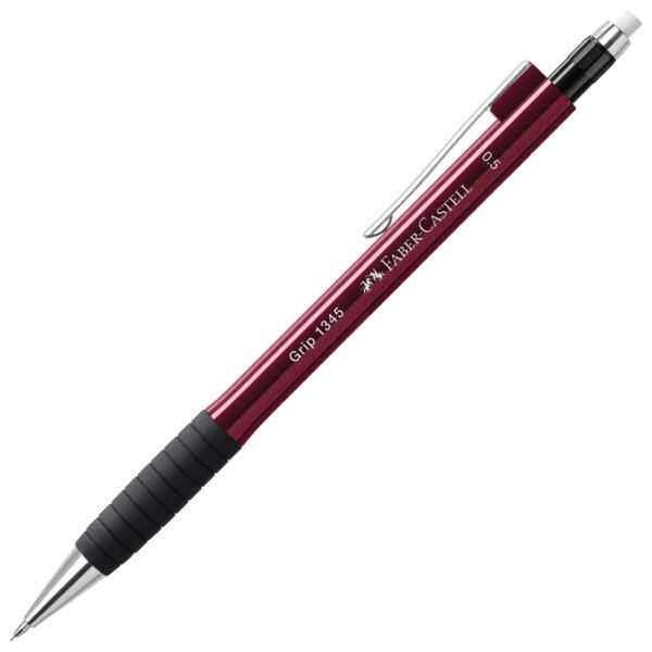 Olovka tehnička 0,5mm grip 1345 Faber-Castell bordo Olovka tehnička 0,5mm Faber-Castell