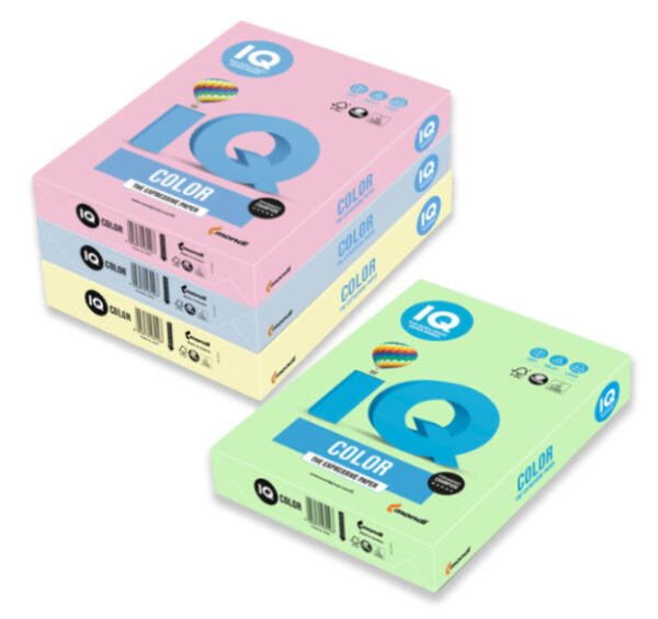 Papir A4 IQ-Color pastel Papir A4 IQ Pastel 120g Mondi