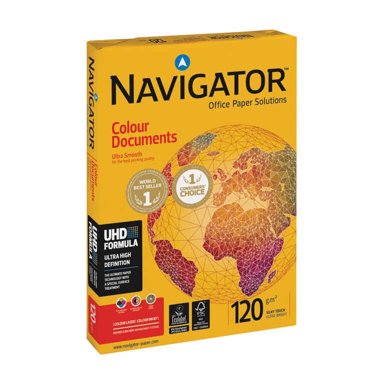 Papir a4 Navigator 120g. Papir A4 120g Navigator Soporcel