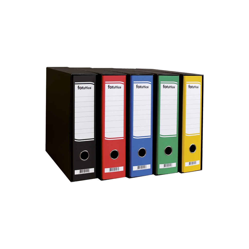 Registratori A4 široki u crnoj kutiji FORoffice 11 KOMADA