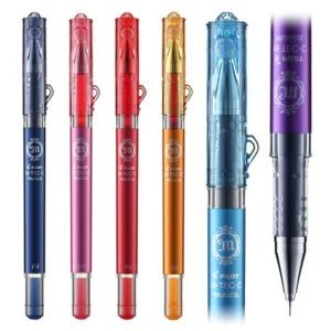 Roler gel 0,4mm Maica Pilot; Plastično tijelo olovke; metalni vrh; tinta na bazi gela; rezervni uložak BLS-GC4; prikladan i za grafičko crtanje i skiciranje.