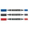 Marker permanentni obostrani 0,6 i 1,5mm Staedtler; 