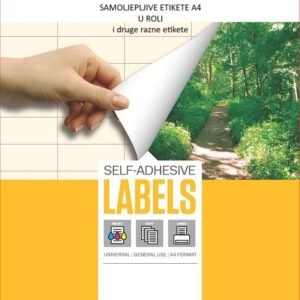 Pregrada kartonska A4 250gr Donau žuta 1/1