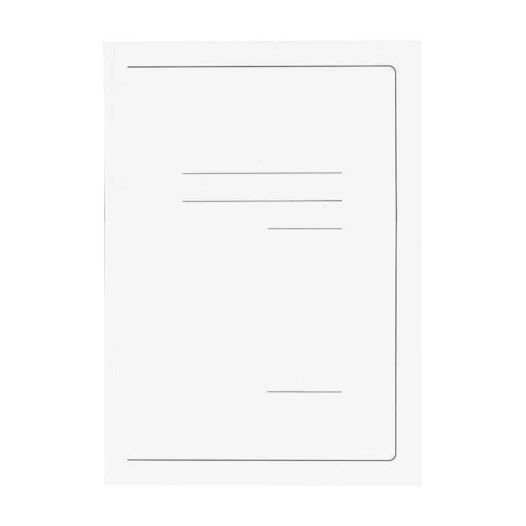 Fascikl klapa karton lak Fornax