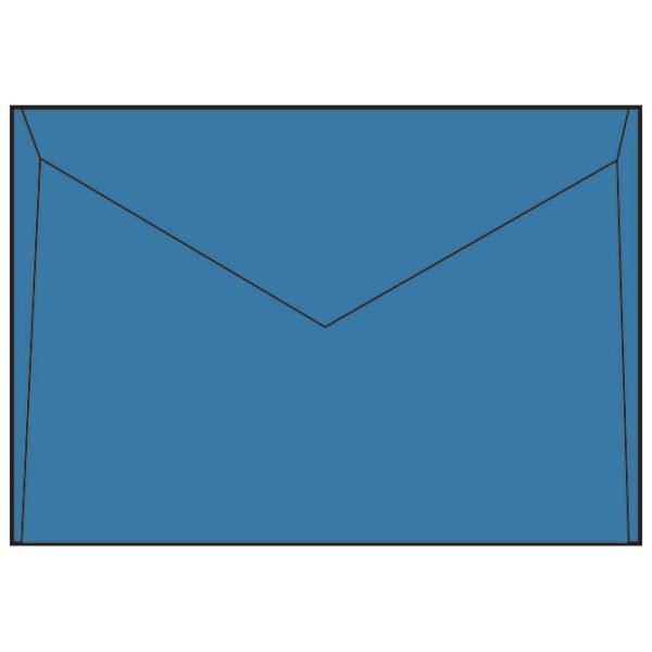 Kuverte B6-5 75g. komada 100, Boja: plava; Dimenzija: 176x125 mm