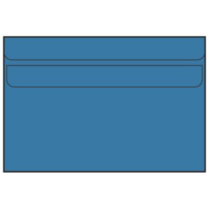 Kuverte B6-5 latex 75g. komada 100, Boja: plava; Dimenzija: 176x125 mm