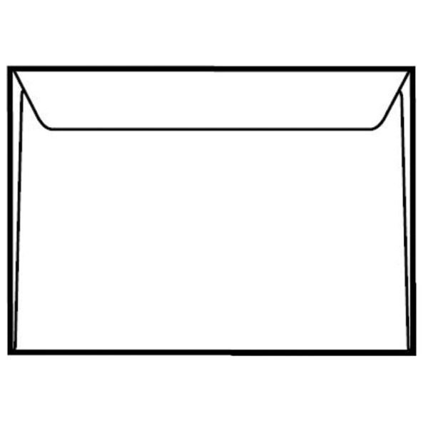 Kuverte C4-BB 90g. komada100 Boja: bijela; Dimenzija: 324x229 mm