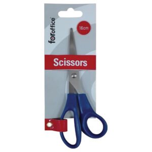 Škare uredske 16cm, Sa plastičnim prstohvatom; Foroffice
