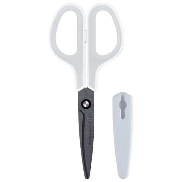 Škare uredske 17,5cm premazane fluorom Fitcut Curve,Višenamjenske; za ured i dom; lagano režu papir, karton, plastiku, tkaninu, PVC itd.; od visoko kvalitetnog nehrđajućeg čelika; premazane fluorom koji odbija prijanjanje trake i ljepila; gumirani prstohvat; lagano rezanje od početka do kraja; oštar završetak za precizan rez; sa PP zaštitom;