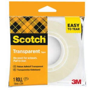 Traka ljepljiva 19mm 33m Scotch 508 3M.prozirna Traka ljepljiva 19mm/33m Scotch 508 3M; Boja: prozirna