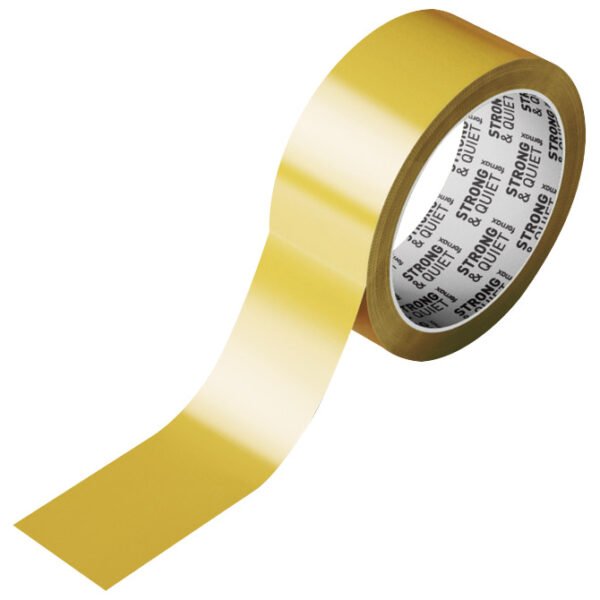 Traka ljepljiva 48mm/66m akrilna pojačana bešumna honey; Boja: honey