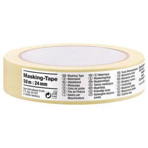 Traka ljepljiva krep 24mm 50m Universal budget Tesa 8255 Traka ljepljiva krep 24mm/50m Universal budget Tesa 8255; Boja: žuta