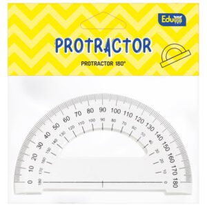 Kutomjer 180° pvc 9,2cm