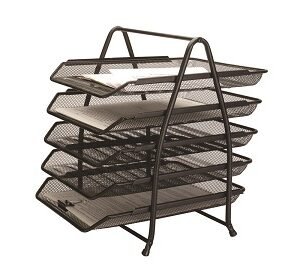 Ladica za spise žičana 5/1 crna