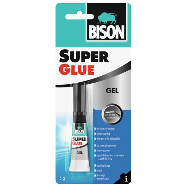 Ljepilo trenutačno 3g Super Glue Gel Bison