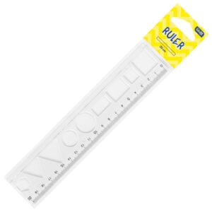 Ravnalo pvc 20cmx4cm(likovi)