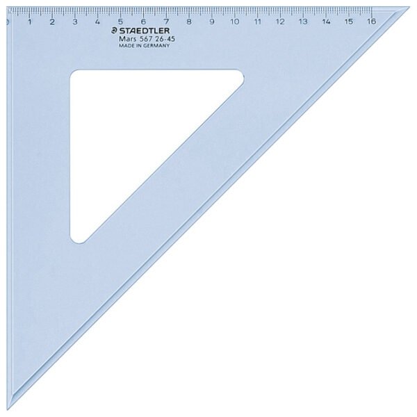 Trokut 26cm 45° Mars Staedtler