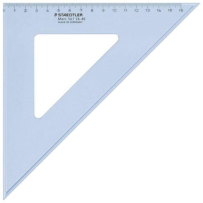 Trokut 26cm 45° Mars Staedtler