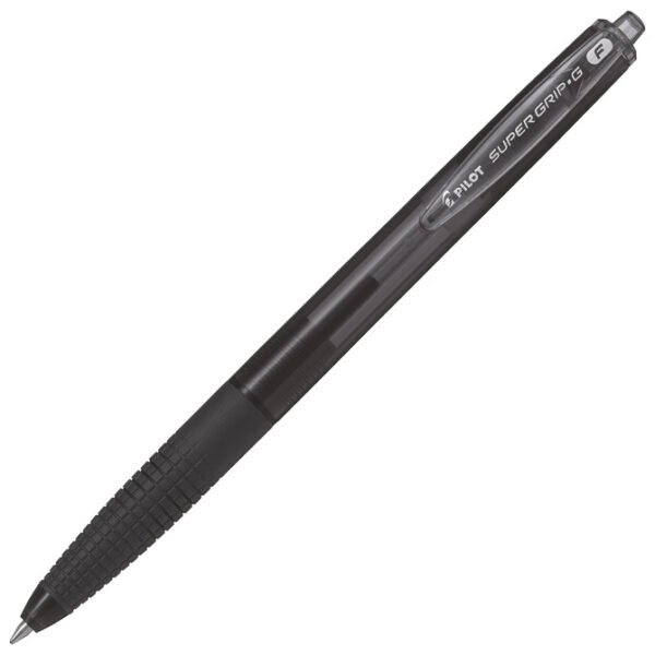 Olovka kemijska Super Grip G Retractable Pilot crna Olovka kemijska Super Grip G Retractable Pilot