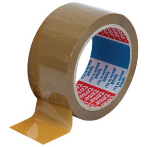 Traka ljepljiva 48mm 66m solvent Tesa 04263-00156-07 smeđa Traka ljepljiva 48mm/66m solvent Tesa smeđa