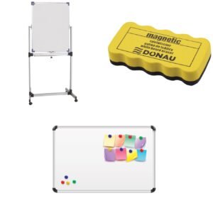 Magnetne ploče i oprema kao što su markeri za bijelu ploču,brisači za markere,magneti za bijelu ploču
